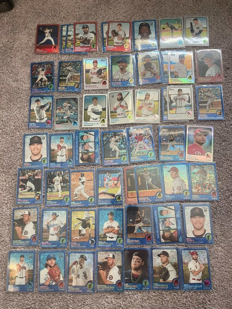 2022 topps heritage ultimate high number, refractor, and insert nearly complete