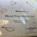 Wood Play Kitchen Set