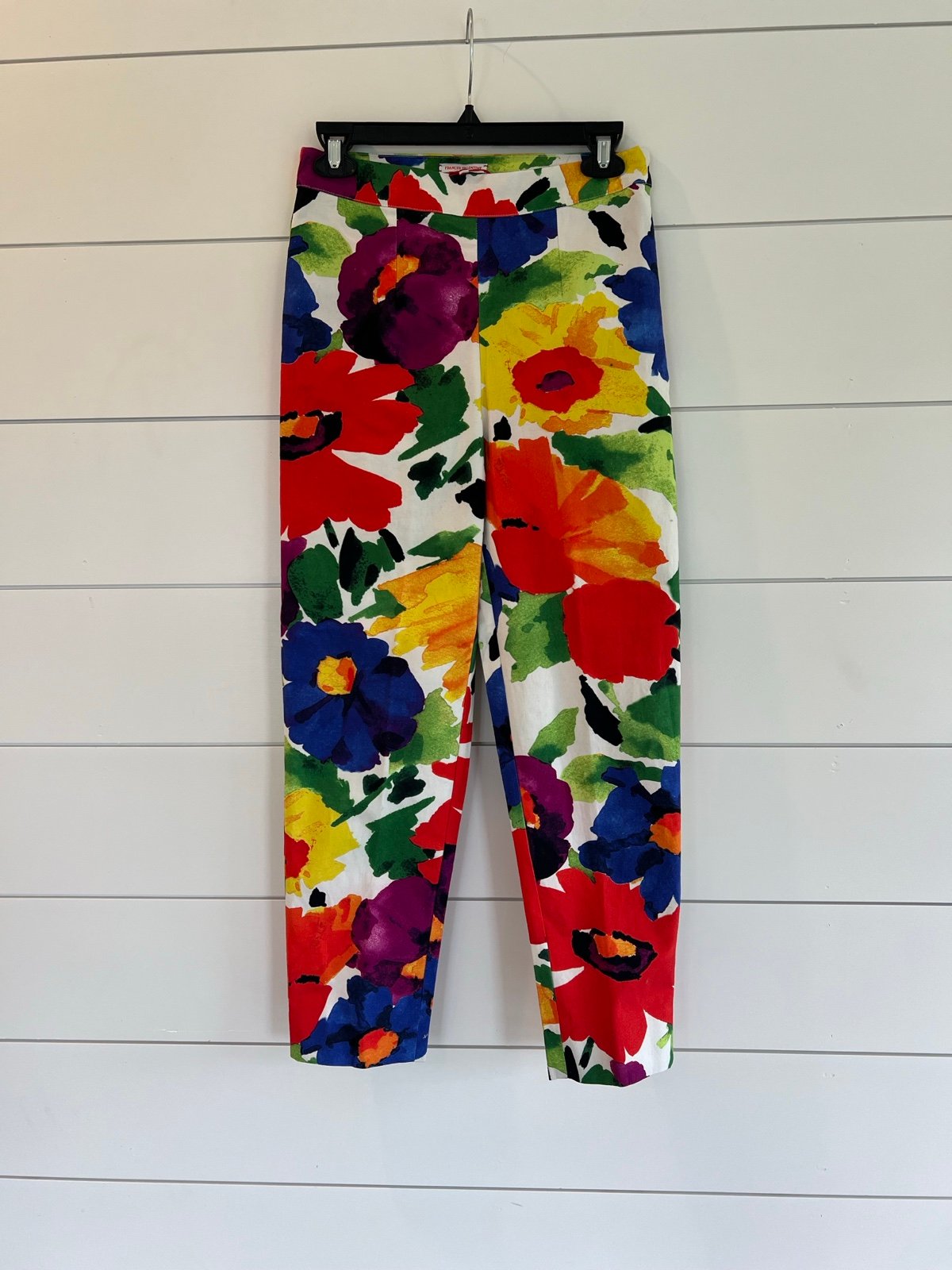 FRANCES VALENTINE Lucy Pant Floral Explosion NWT Size 2