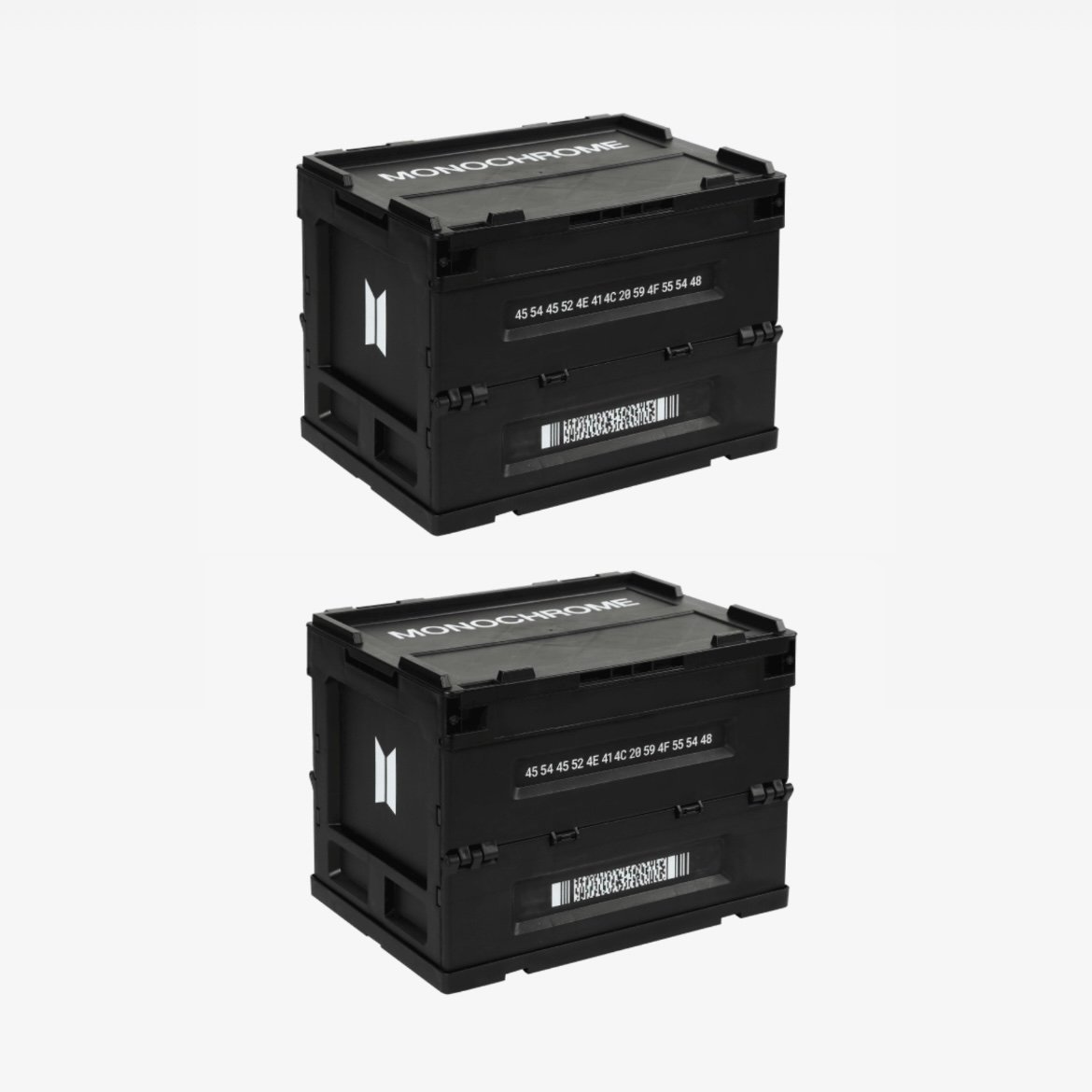 Two (2) BTS MNCR Storage Boxes *SEALED*