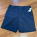 PGA Tour Shorts Mens Size 36 Black Iris Solid Pants Flat Front Golf new