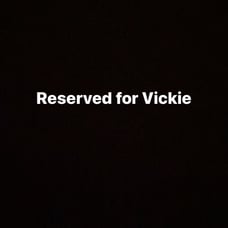 Reserved for Vickie