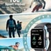 Smart Watch for Men and Women, 1.8 Inch with Bluetooth Call-Alexa, waterproof