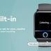 Smart Watch for Men and Women, 1.8 Inch with Bluetooth Call-Alexa, waterproof