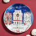 Anthropologie Susannah Garrod Tis The Season Dessert Plate