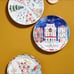 Anthropologie Susannah Garrod Tis The Season Dessert Plate