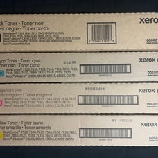 Genuine Xerox Full-Set of Toners KYMC (2024) WorkCentre 7525 7530 7845..READ