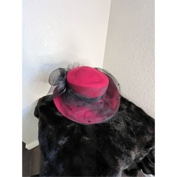 Michael Howard Georgi Felted Wool Rimmed Hat Osfm