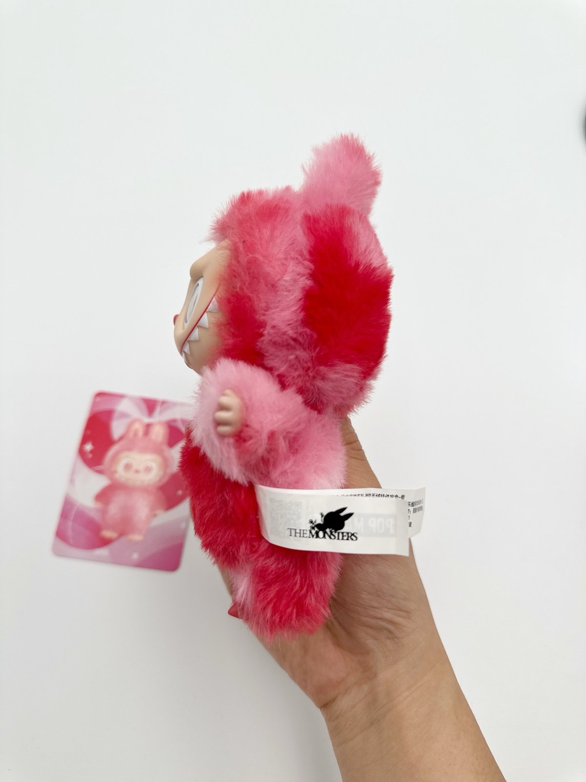 Authentic) (US) Red Labubu - THE MONSTERS - Big Into Energy