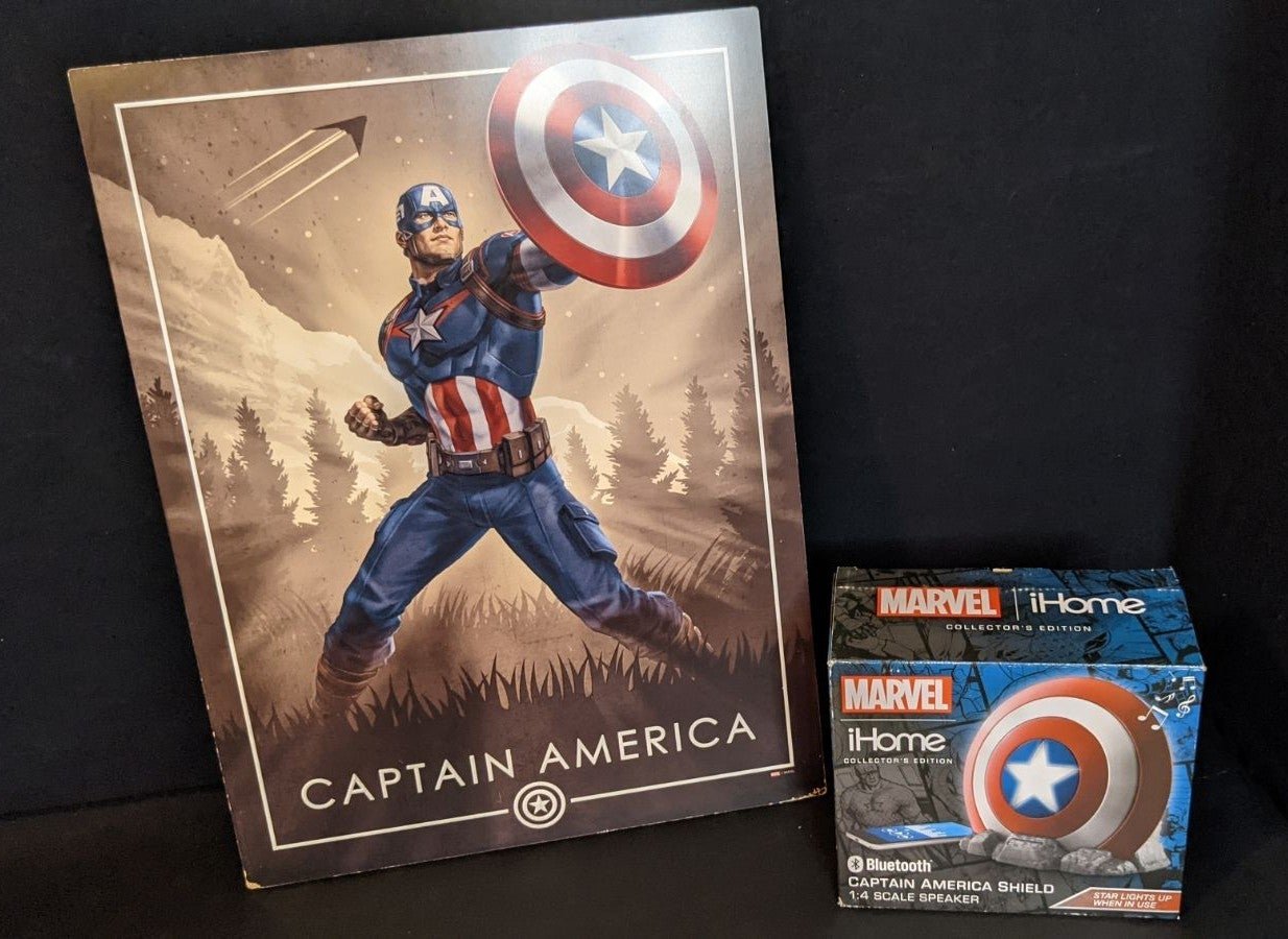 Captain America Bluetooth and Portrait
