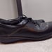 Clarks Women's Ashland Brook Oxfords Black Tumbled 62646 Bendables