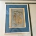 M. Eggemeyer Vintage Hand Colored Victorian Courting Scene Wall Art