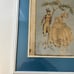 M. Eggemeyer Vintage Hand Colored Victorian Courting Scene Wall Art