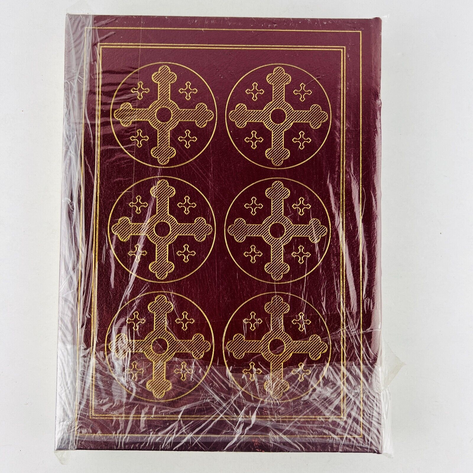 Easton Press Confessions of St Augustine Leather Bound Book RARE Printing ERROR