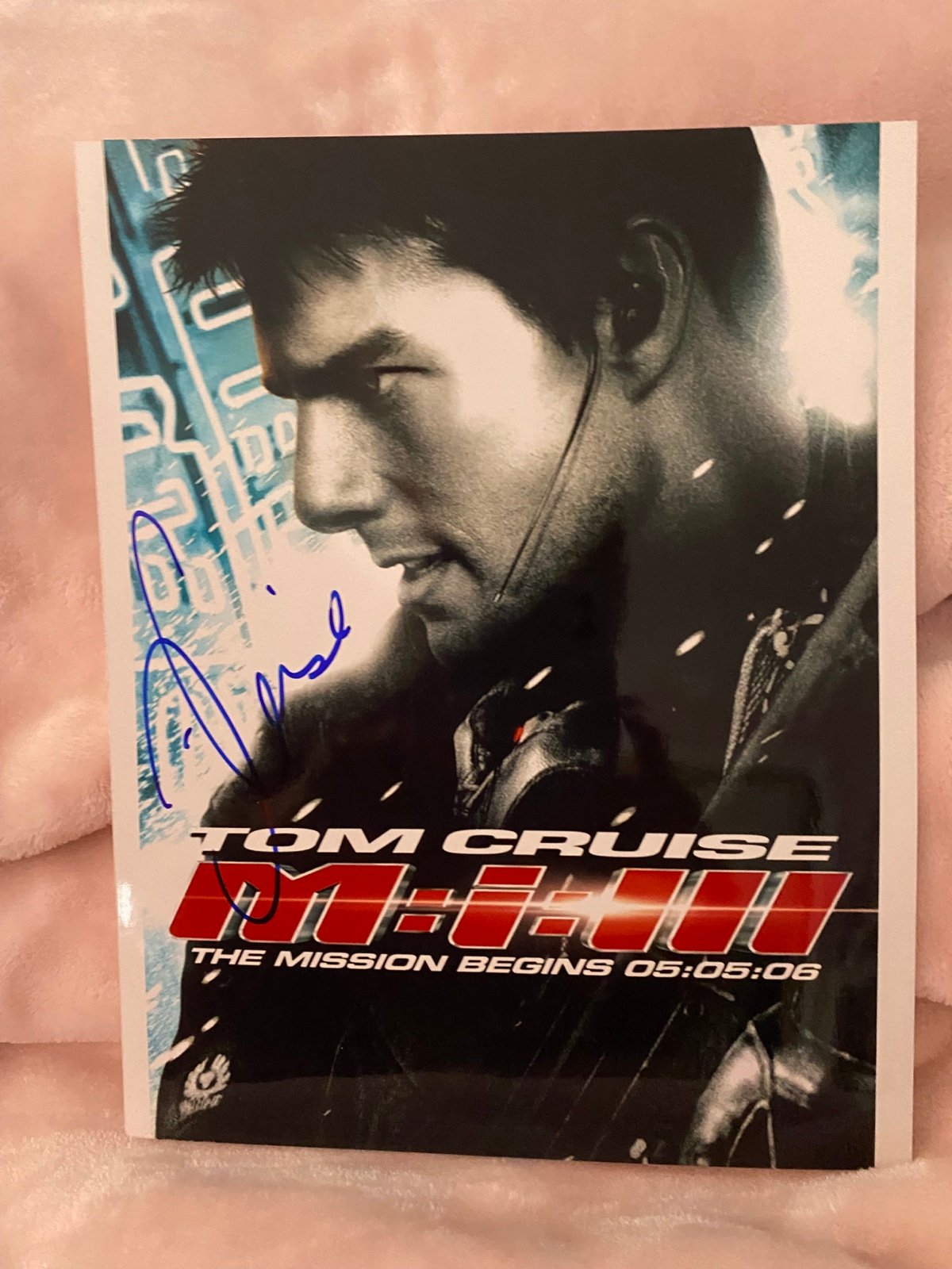 Mission Impossible 3 signed photo