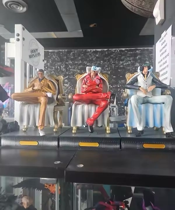 One Piece 3 Admirals Figures