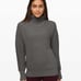 Lululemon Cozy Calling Turtleneck Heathered Core Medium Gray Sweater size Large