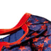 GK Elite Red Foiled Star Spangled Premium LS Navy Leotard Velvet Trim AM Adult M