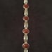 Carnelian bracelet, 925 silver