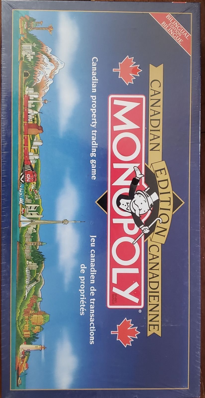Canadian monopoly game, 2000 edition NIB