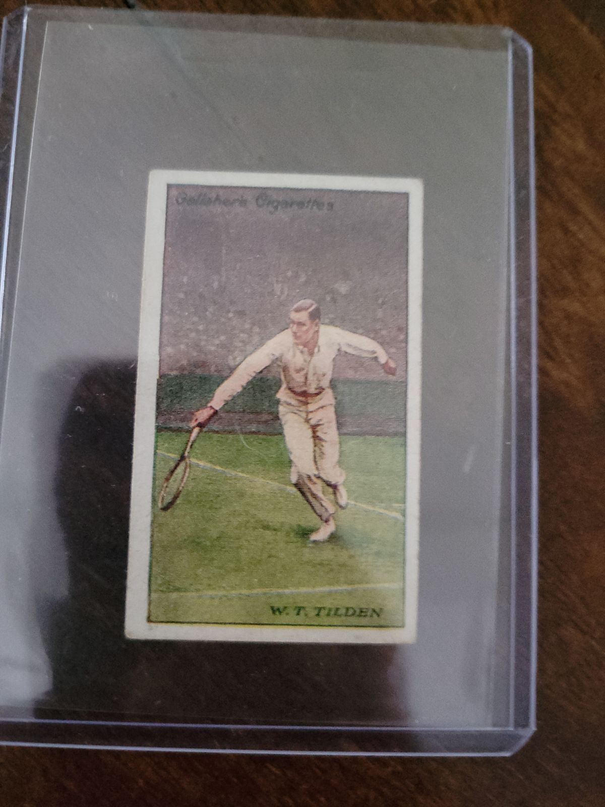 1928 Gallaher Bill Tilden Tennis Card EX