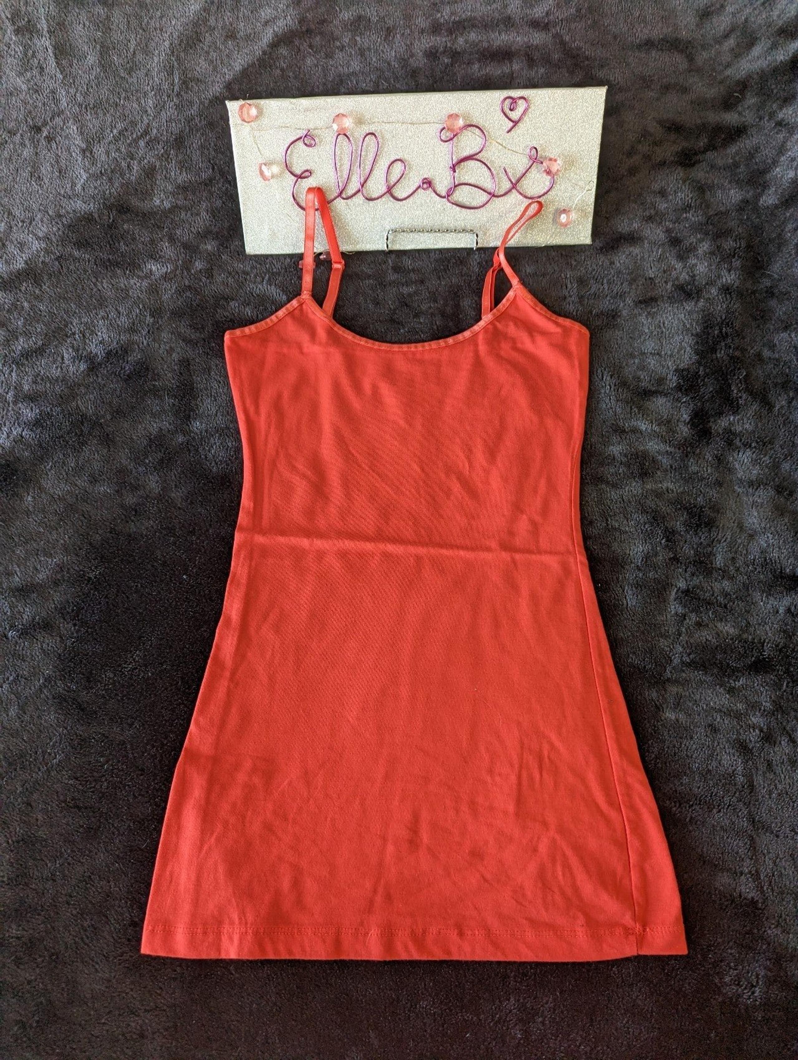 Long Orange Tank