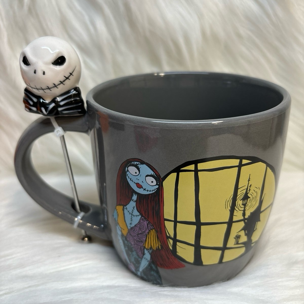 Nightmare Before Christmas Mug With Stirrer