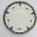 Noritake Moriumura Hand Painted Green Gold Creamer Lidded Sugar Underplate
