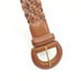 NEW COACH Vintage Woven Belt in British Tan / Boho Casual Gifting Cottage