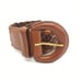 NEW COACH Vintage Woven Belt in British Tan / Boho Casual Gifting Cottage