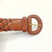 NEW COACH Vintage Woven Belt in British Tan / Boho Casual Gifting Cottage