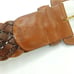 NEW COACH Vintage Woven Belt in British Tan / Boho Casual Gifting Cottage