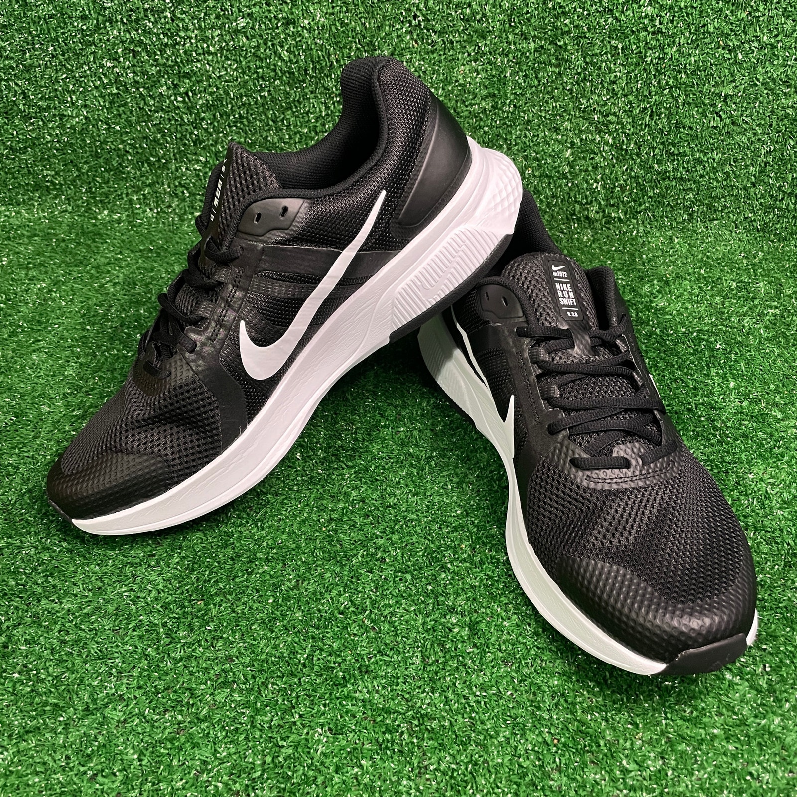 Size 13 | Nike Run Swift 2 'Black White' Mens CU3517-004
