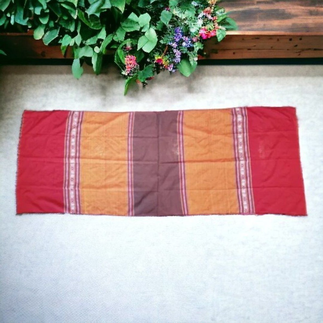 Multicolor Silk Vietnamese Hand Woven Artisan Cloth