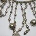 Vintage Sterling Silver Ball Bead Fringe All Sterling Silver Necklace 16 80.99g