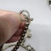 Vintage Sterling Silver Ball Bead Fringe All Sterling Silver Necklace 16 80.99g