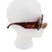 Frye Brown Tortoise Shell Print Brown Retro Rounded Rectangle Sunglasses 100% UV