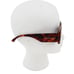 Frye Brown Tortoise Shell Print Brown Retro Rounded Rectangle Sunglasses 100% UV