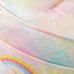 Pink Polyester Tie Dye Unicorn Bean Bag