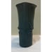 Michele Rigert Northwest Studio Pottery Vase - Face Teal Blue