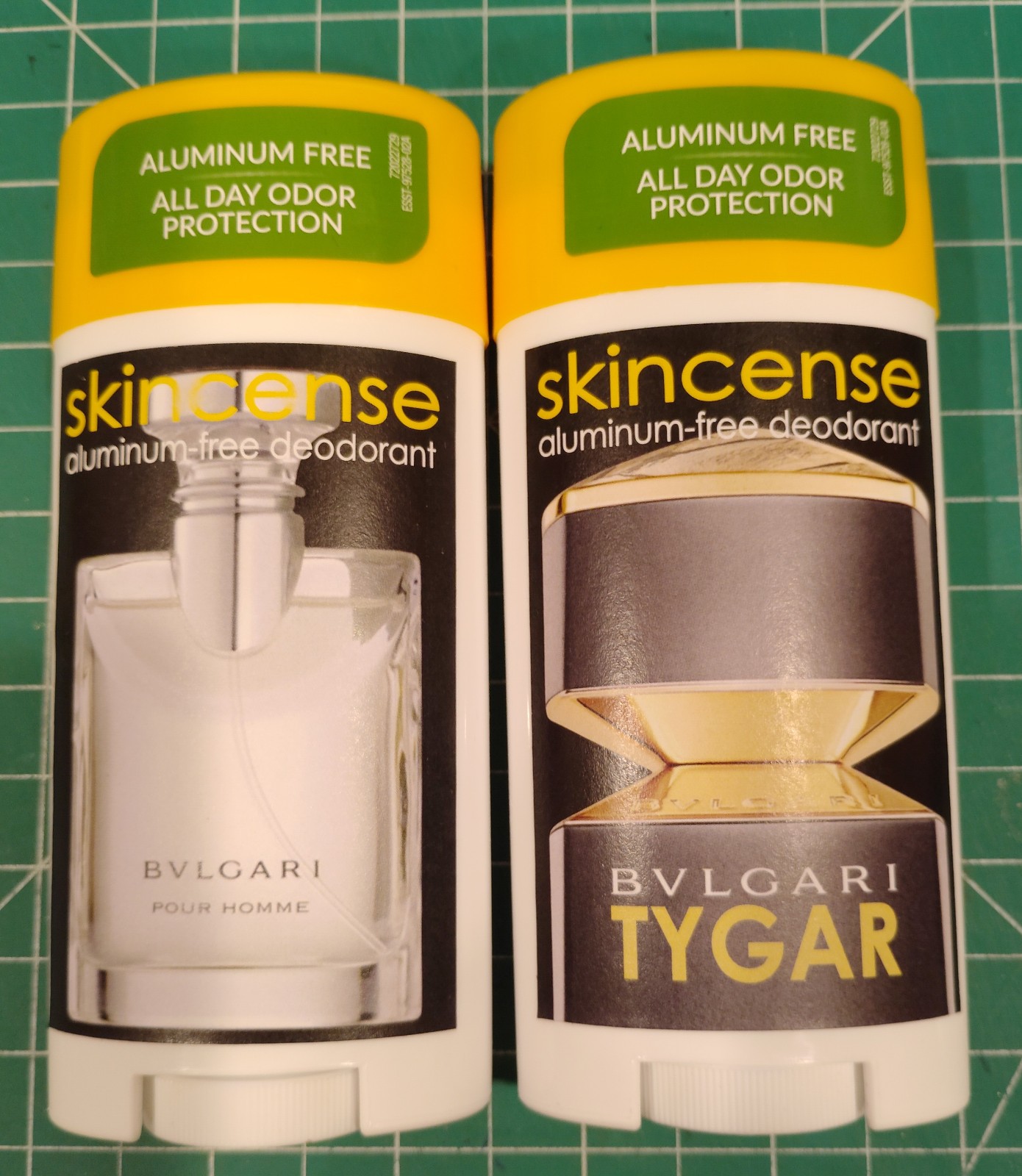 2 BVLGARI-scented Natural, Handmade Deodorants
