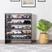 3 PCS Horizontal Organizer Storage Shelf Brown