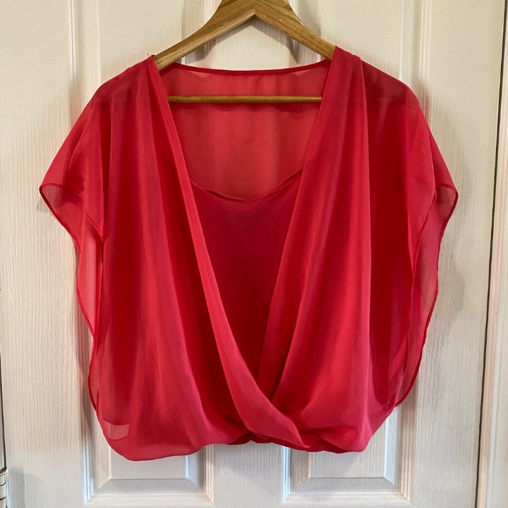 Transparent laminated undershirt