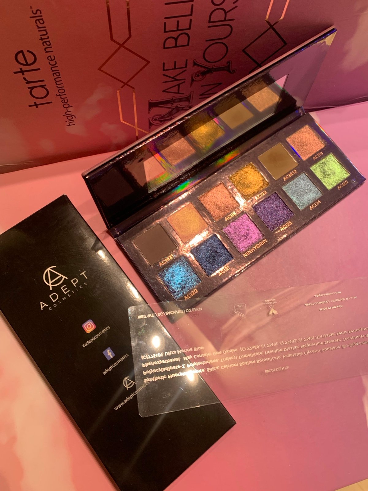 Adept Cosmetics Ninhydrin Eyeshadow Palette