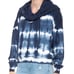 Young Fabulous & Broke Women's Blue Tie Dye Piper Hoodie Size Small NEW