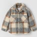 zara new plaid jacket sz 3/4y