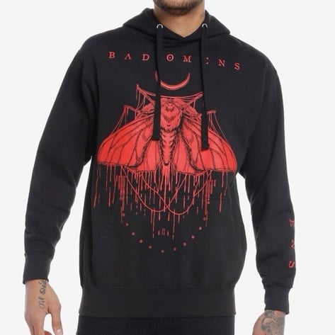 Unisex Bad Omens Red Moth Hoodie Hot Topic