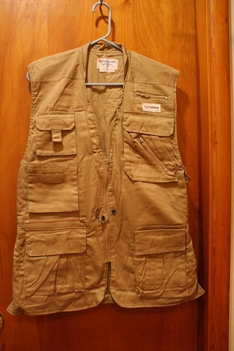 Vintage collectors item Fuji Photo Vest size medium