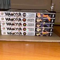 Manga anime Haikyu 1,3,4,5,7
