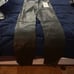 Theory black leather skinny pants